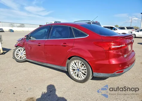 2017 Ford Focus Titanium from USA, damaged, VIN 1FADP3J27HL291644
